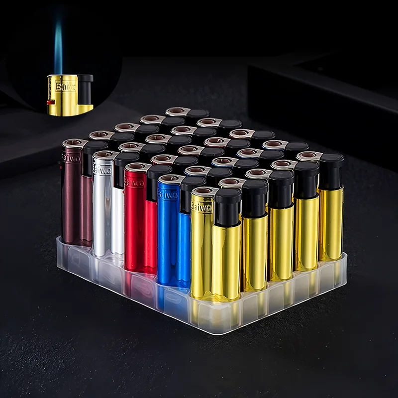 Electronics Gadgets Sale - 25PCS Metalen Winddicht Sigaar Sigarettenaansteker Jet