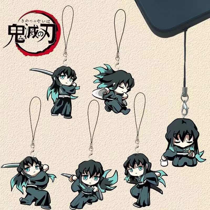 Mobile Electronics Gadgets - Anime Demon Slayer sleutelhanger Tokitoru Muichiro