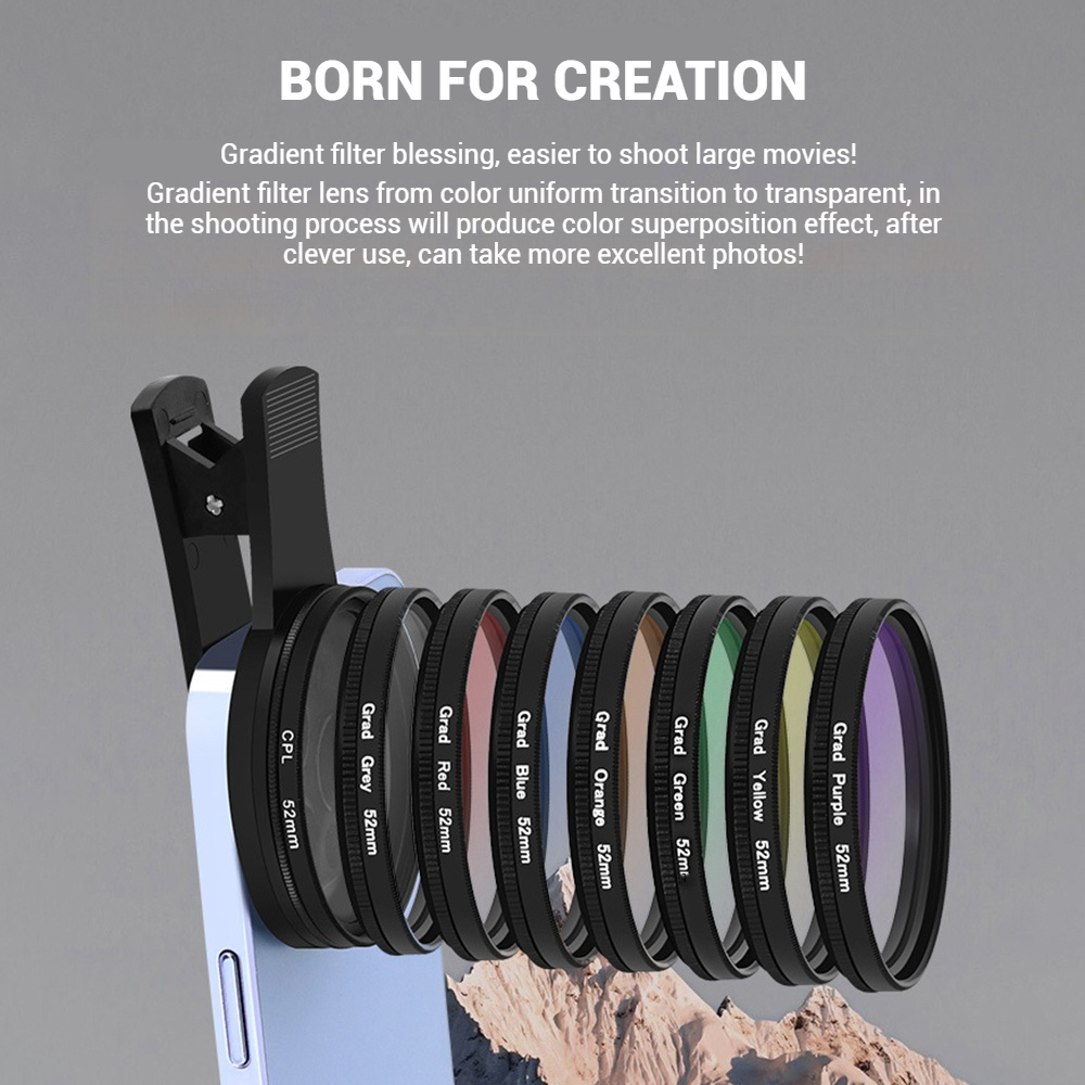 52MM mobiele telefoonlens Univ - Mobile Electronics Gadgets recensie en prijs