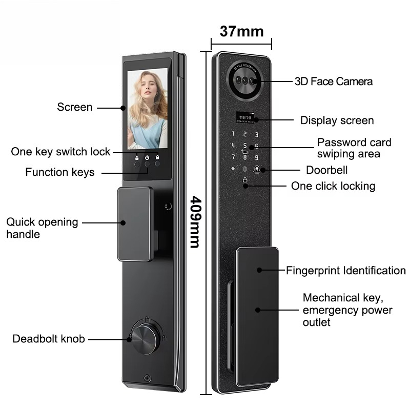 Tuya WiFi Smart Door Lock, bio - Electronics & Gadgets Starting With D recensie en prijs